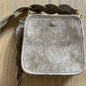 Anthropologie Bette Vegan Leather Crossbody Bag